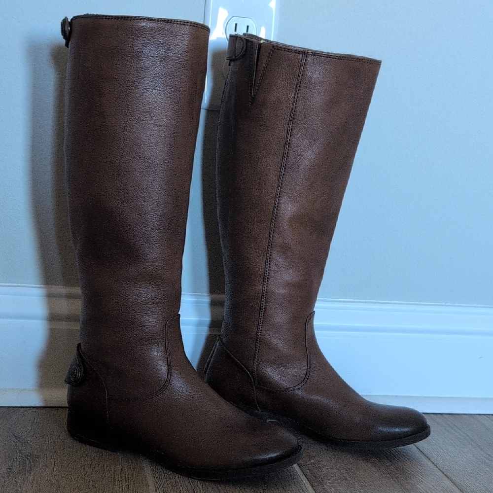 Arturo Chiang Brown Leather Boots